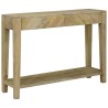 Table console avec tiroir Gris naturel 110 x 30 x 80 cm 623829623829