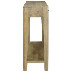 Table console avec tiroir Gris naturel 110 x 30 x 80 cm 623829623829