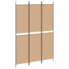 Paravent en 3 panneaux Beige 150 x 220 cm Tissu 623837623837