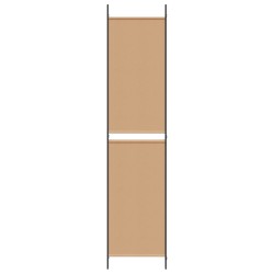 Paravent en 3 panneaux Beige 150 x 220 cm Tissu 623837623837