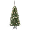 Sapin de Noël artificiel avec 150 LED Vert 120 cm PE et PVC 623852623852