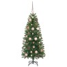 Sapin de Noël artificiel avec 150 LED Vert 120 cm PE et PVC 623852623852