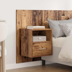 Tête de lit avec armoire 3 pcs Bois Ancien Bois d'ingénierie 623860623860