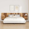 Tête de lit avec armoire 3 pcs Bois Ancien Bois d'ingénierie 623861623861