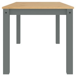Table à manger PANAMA gris 160x80x75 cm bois massif de pin 623871623871