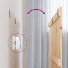 Tête de lit murale 140x3x90 cm Bois massif de pin 623872623872