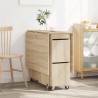 Table à dîner 140 x 80 x 77 cm Bois d'ingénierie Chêne Sonoma 623880623880