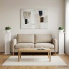 Support de Plante 2 pcs Blanc brillant 30,5 x 30 x 100,5 cm 623881623881
