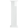 Support de Plante 2 pcs Blanc brillant 30,5 x 30 x 100,5 cm 623881623881