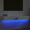 Meubles TV avec éclairage LED 2 pcs blanc 60x35x15,5 cm 623886623886