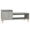 Table basse Gris béton 100x50x45 cm Bois d'ingénierie 623887623887