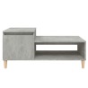 Table basse Gris béton 100x50x45 cm Bois d'ingénierie 623887623887