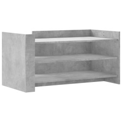 Table basse gris béton 100x50x50 cm bois d'ingénierie 623888623888