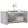 Table basse gris béton 100x50x50 cm bois d'ingénierie 623888623888