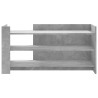 Table basse gris béton 100x50x50 cm bois d'ingénierie 623888623888