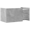 Table basse gris béton 100x50x50 cm bois d'ingénierie 623888623888