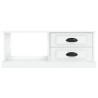 Table basse blanc 90x50x35 cm bois d'ingénierie 623896623896