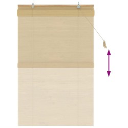 Store enrouleur Naturel 110 x 160 cm Bambou 623901623901