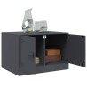 Table basse anthracite 67x50x44 cm acier 623902623902