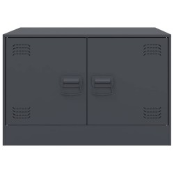 Table basse anthracite 67x50x44 cm acier 623902623902