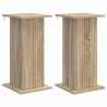 Support de Plante 2 pcs Chêne Sonoma 30,5 x 30 x 60,5 cm 623908623908