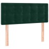 Tête de lit à LED Vert foncé 90x5x78/88 cm Velours 623914623914