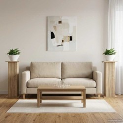 Support de Plante 2 pcs Chêne Sonoma 30,5 x 30 x 80,5 cm 623916623916