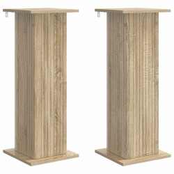 Support de Plante 2 pcs Chêne Sonoma 30,5 x 30 x 80,5 cm 623916623916