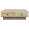 Table basse Chêne sonoma 90x90x28 cm Aggloméré 623917623917