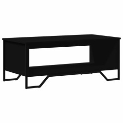 Table basse noir 100x51x40 cm bois d'ingénierie 623918623918