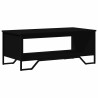 Table basse noir 100x51x40 cm bois d'ingénierie 623918623918