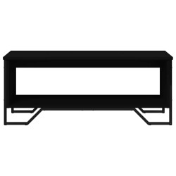 Table basse noir 100x51x40 cm bois d'ingénierie 623918623918