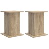 Support de Plante 2 pcs Chêne Sonoma 30,5 x 30 x 43 cm 623920623920
