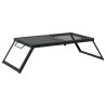 Gril de camping pliable Noir 31,5 x 26,5 x 4 cm Acier allié 623921623921