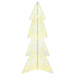 Sapin de Noël avec 100 LED Blanc chaud 120 cm Acrylique 623929623929