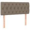 Tête de lit à LED Taupe 100x7x78/88 cm Tissu 623931623931