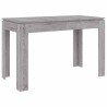 Table à dîner sonoma gris 120x60x76 cm bois d'ingénierie 623932623932