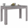 Table à dîner sonoma gris 120x60x76 cm bois d'ingénierie 623932623932