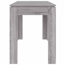 Table à dîner sonoma gris 120x60x76 cm bois d'ingénierie 623932623932