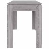Table à dîner sonoma gris 120x60x76 cm bois d'ingénierie 623932623932