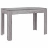 Table à dîner sonoma gris 120x60x76 cm bois d'ingénierie 623932623932