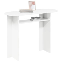 Table console Blanc 100 x 39,5 x 75 cm Bois d'ingénierie 623933623933