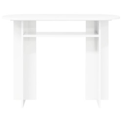 Table console Blanc 100 x 39,5 x 75 cm Bois d'ingénierie 623933623933