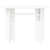 Table console Blanc 100 x 39,5 x 75 cm Bois d'ingénierie 623933623933