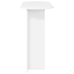 Table console Blanc 100 x 39,5 x 75 cm Bois d'ingénierie 623933623933