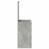 Table de Toilette Gris béton 50 x 41 x 135 cm Bois d'ingénierie 623941623941