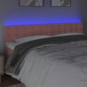 Tête de lit à LED Rose 200x5x78/88 cm Velours 623944623944