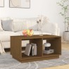 Table basse Marron miel 80x50x40 cm Bois massif de pin 623951623951