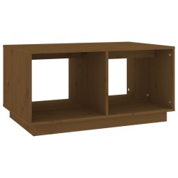 Table basse Marron miel 80x50x40 cm Bois massif de pin 623951623951
