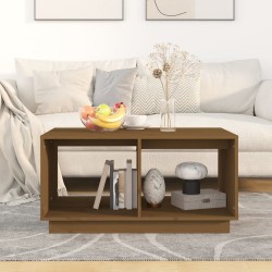 Table basse Marron miel 80x50x40 cm Bois massif de pin 623951623951